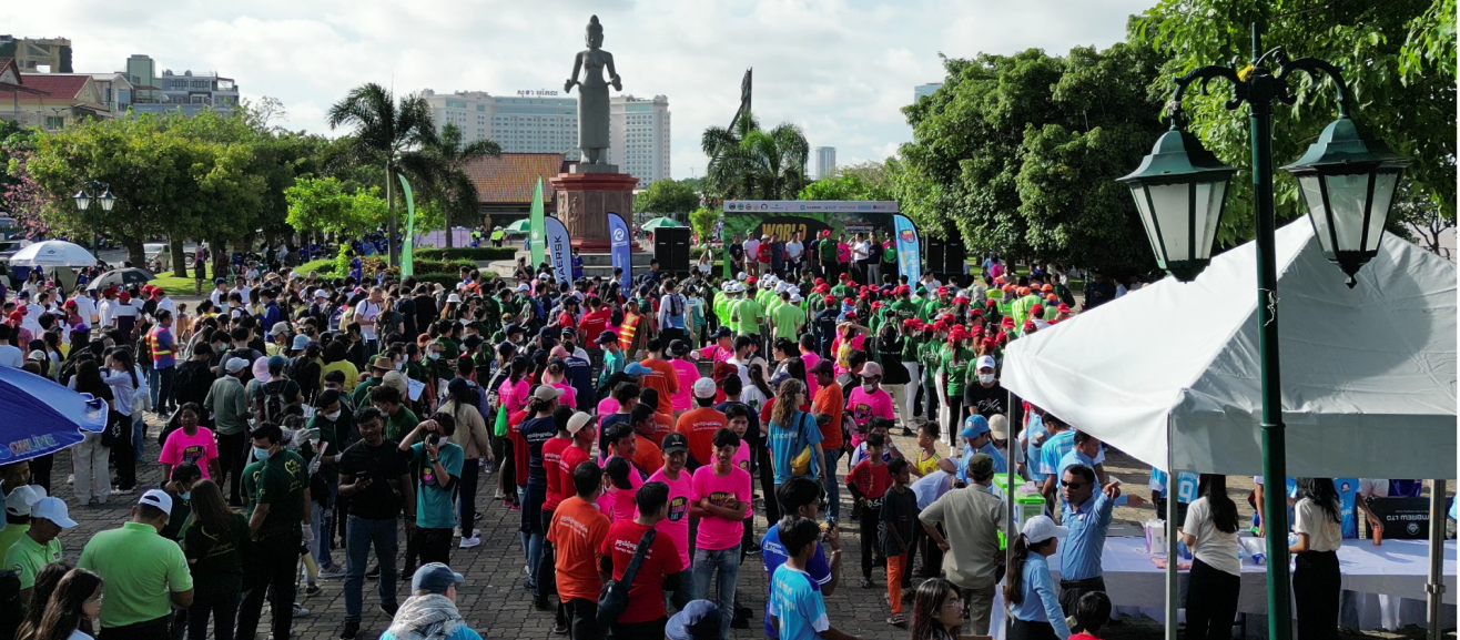 iaig at world clean-up day